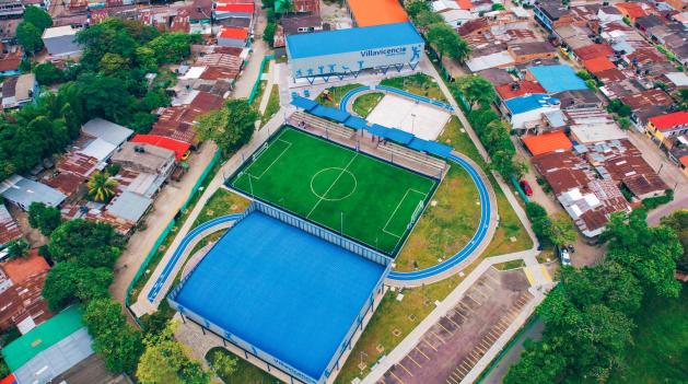 Inauguran mega complejo deportivo en Villavicencio